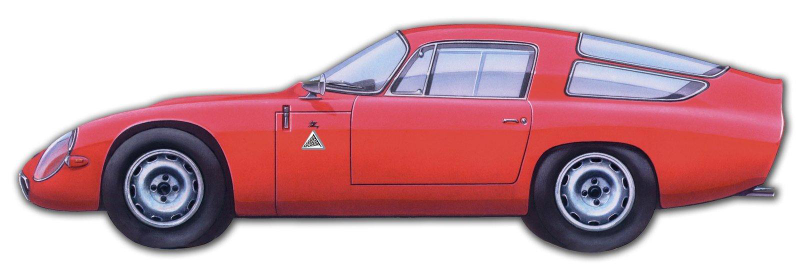 Illustration for article titled Zagato Alfa Romeo TZ3